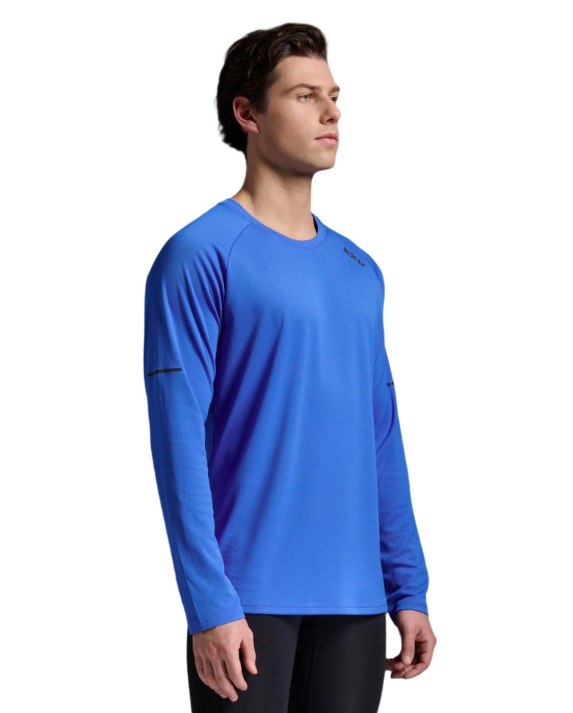 2XU Men's Aero Long Sleeve - Blue