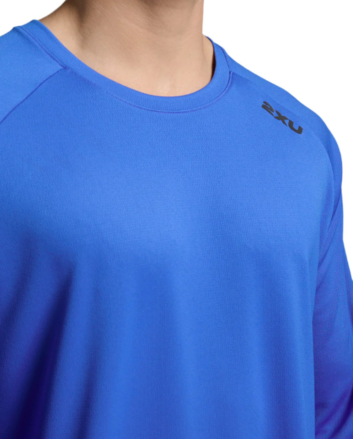 2XU Men's Aero Long Sleeve - Blue