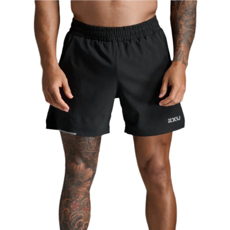 2XU Aero 5 Inch Shorts - Black