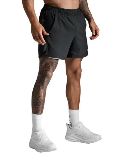 2XU Aero 5 Inch Shorts - Black