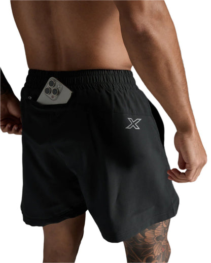 2XU Aero 5 Inch Shorts - Black