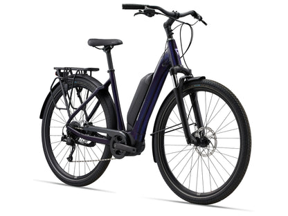 Giant Expression E+ E-Bike - Black Currant