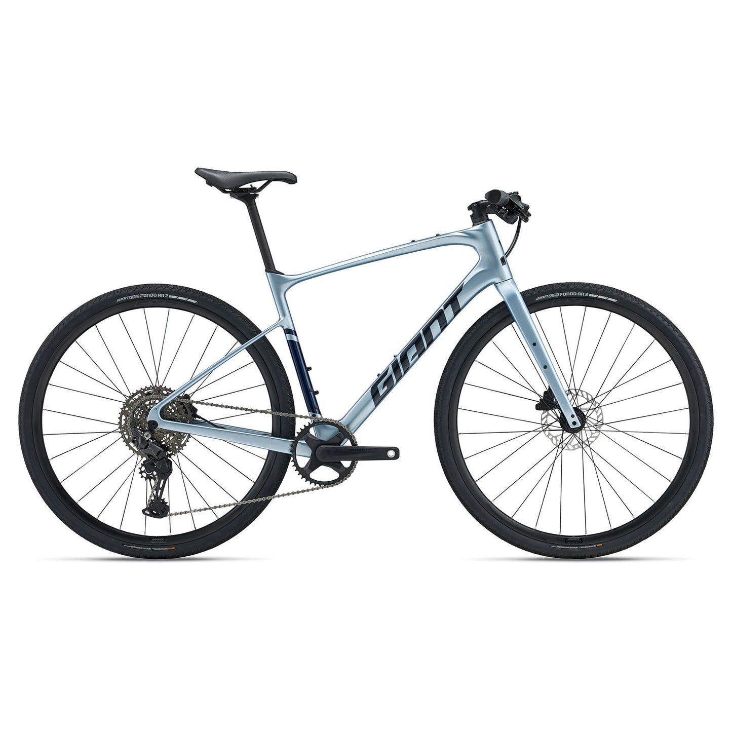 Giant 2024 FastRoad AR Advanced 2 - Glacier Silver