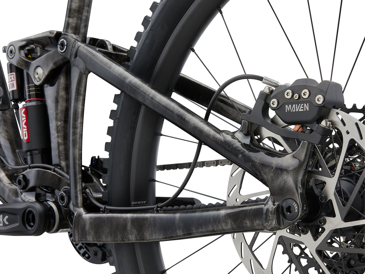 Giant Reign SE - Black Lightning/Chrome