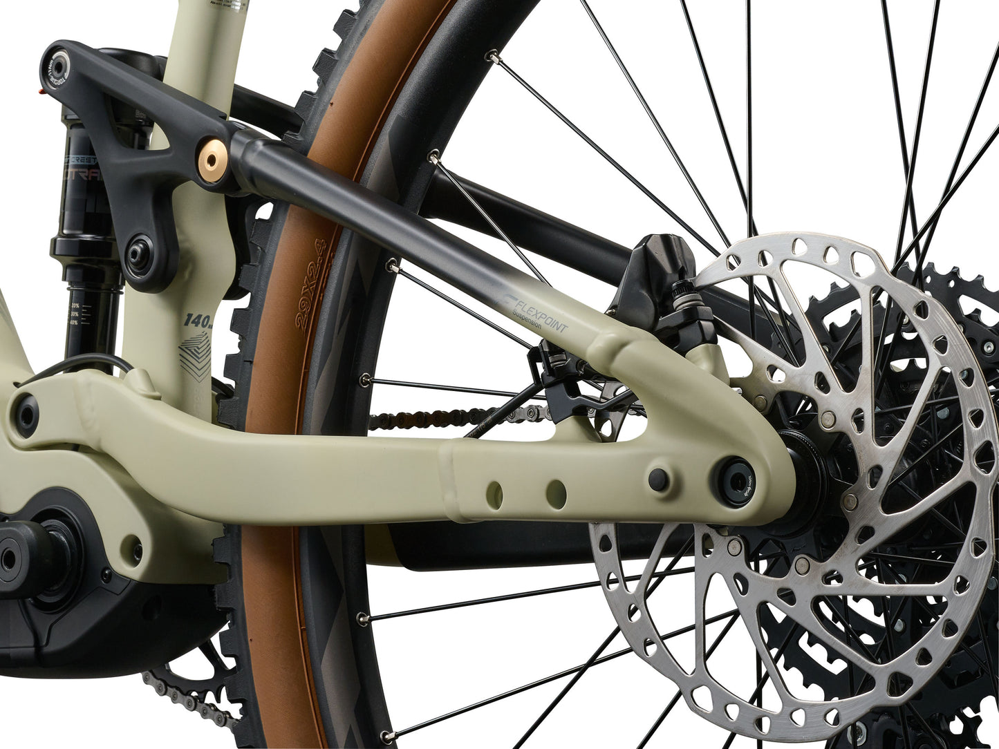 Giant 2027 Embolden E+ 1 E-MTB - Pale Moss / Black