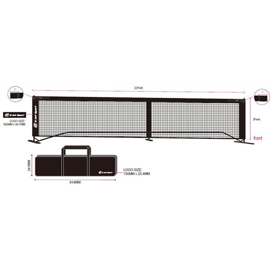 E-Jet Sport Pickleball Net - Standard