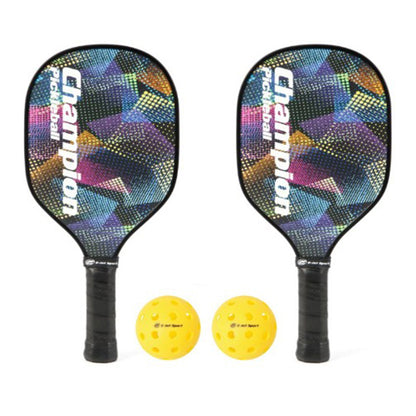 E-Jet Sport Pickleball Deluxe Set - Wooden - 2 Player