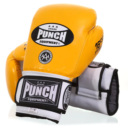 Punch Trophy Getters Boxing Glove - Yellow/White