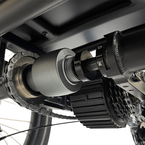 Tebco Transporter Folding Electric Trike - Red