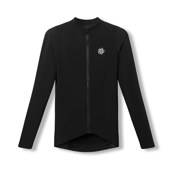 Pedal Mafia Pro Midweight Long Sleeve Jersey - Black