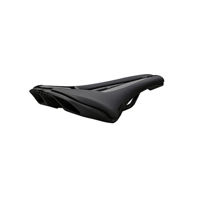 Pro Stealth Performance Curved Saddle - Stainless - Black