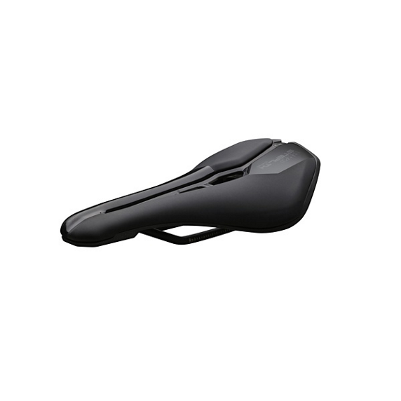 Pro Stealth Performance Curved Saddle - Stainless - Black