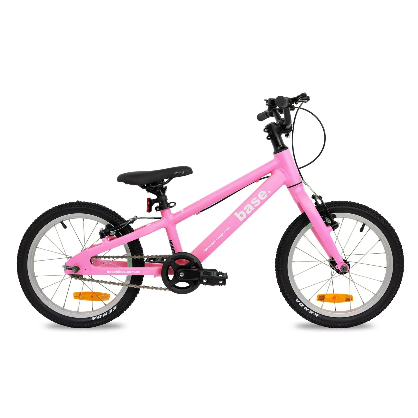 Base Bikes Lightweight 16" Kids Bike - Matte Pink