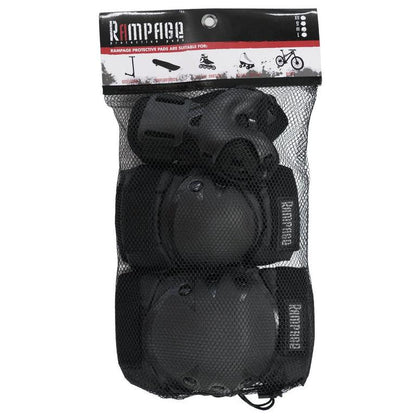 Rampage Protective 3 Pack - Black