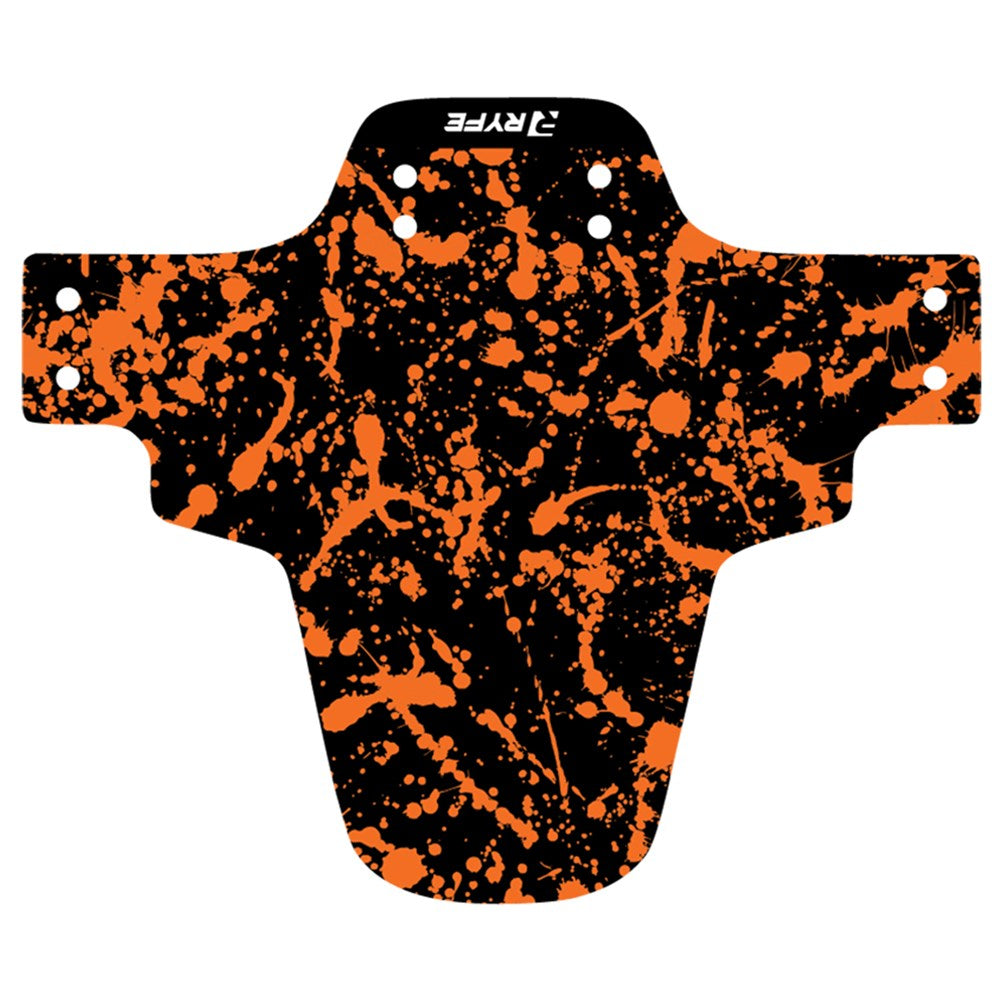 Ryfe MTB Mud Guard - Splatter Orange