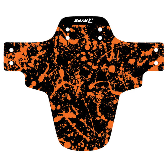 Ryfe MTB Mud Guard - Splatter Orange