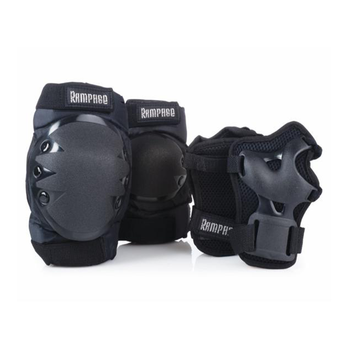 Rampage Knee, Elbow and Wrist Pad Set
