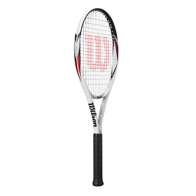 Wilson Hammer BLX 100 Racquet - Wht/Red/Blk