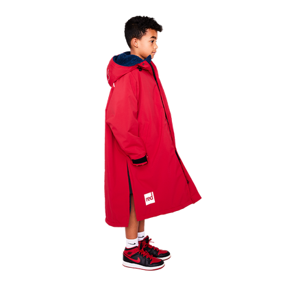 Red Kid's Dry Pro Robe - Red