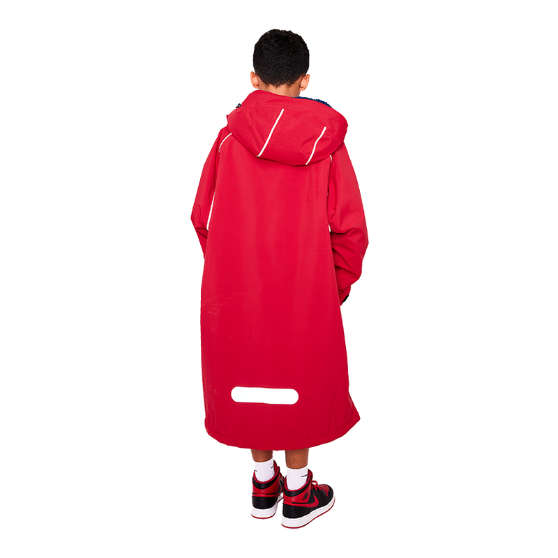 Red Kid's Dry Pro Robe - Red
