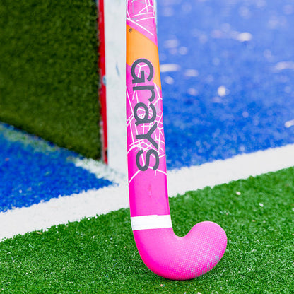 Grays Rogue Hockey Stick - Pink/White