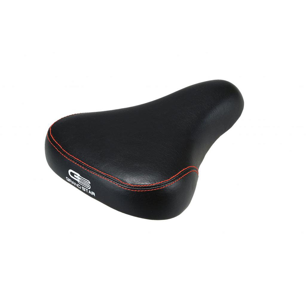 Rex Junior Saddle - Black / Red