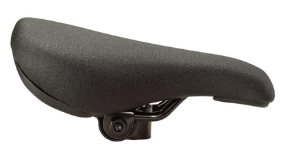 Rex BMX Saddle with Seat Post 25.4 - Black