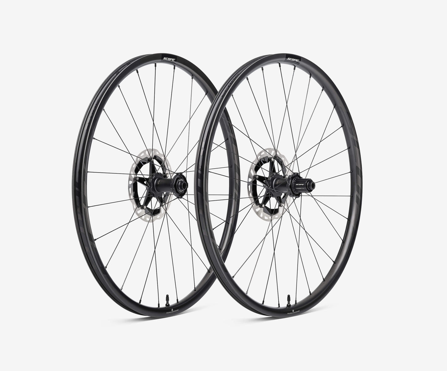 Scope R2.O Carbon Fibre Gravel and XC Wheelset - Black