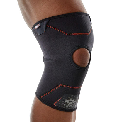 Shock Doctor Knee Compression Sleeve With Open Patella - Black