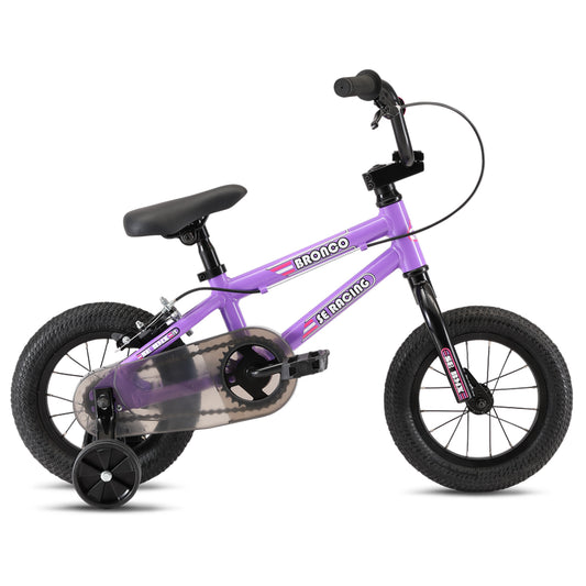 SE Bikes Bronco 12" Kids Bike - Purple