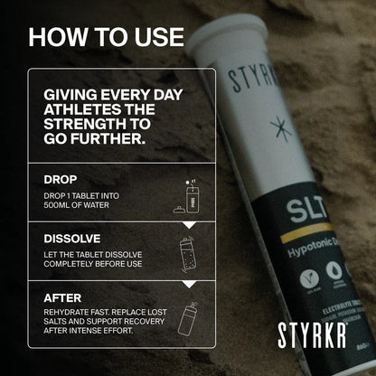 Styrkr SLT07 1000mg Hydration Tablets - Mild Citrus