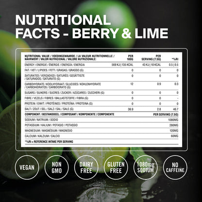 Styrkr SLT+ High Strength Electrolyte Hydration Mix - Berry Lime
