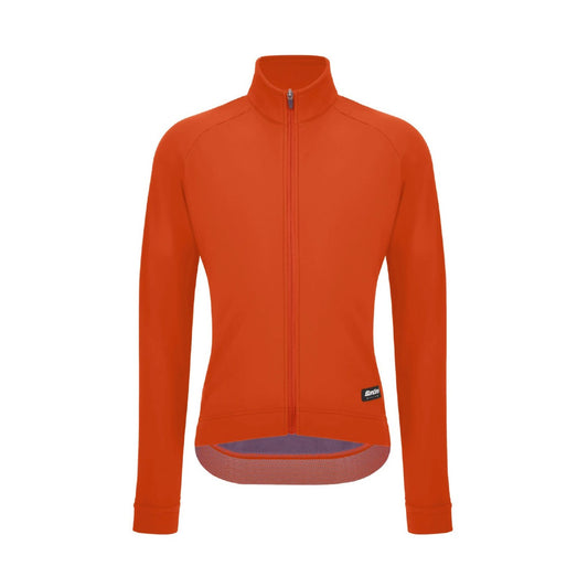 Santini RTR Windproof Fleece Jacket - Deep Orange