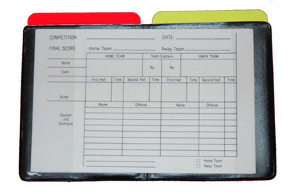 Patrick Referee Red and Yellow Card Set