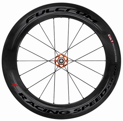 Fulcrum Racing Speed XLR 80 Dark Label Tubular Wheelset