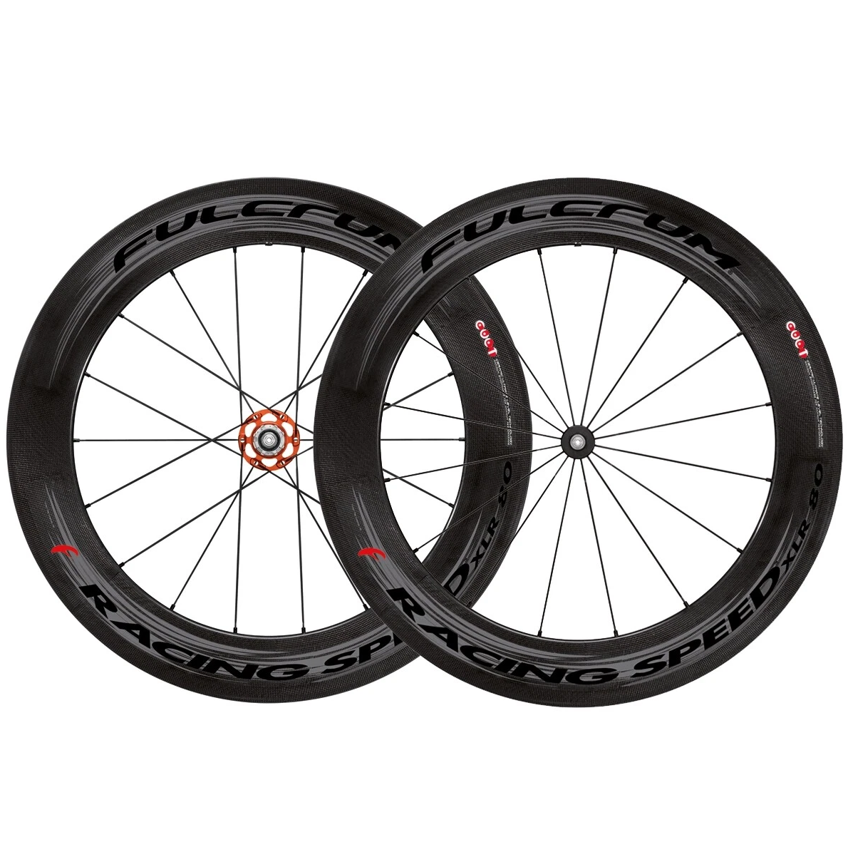 Fulcrum Racing Speed XLR 80 Dark Label Tubular Wheelset