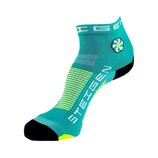 Steigen 1/4 Length Performance Socks - Seaside