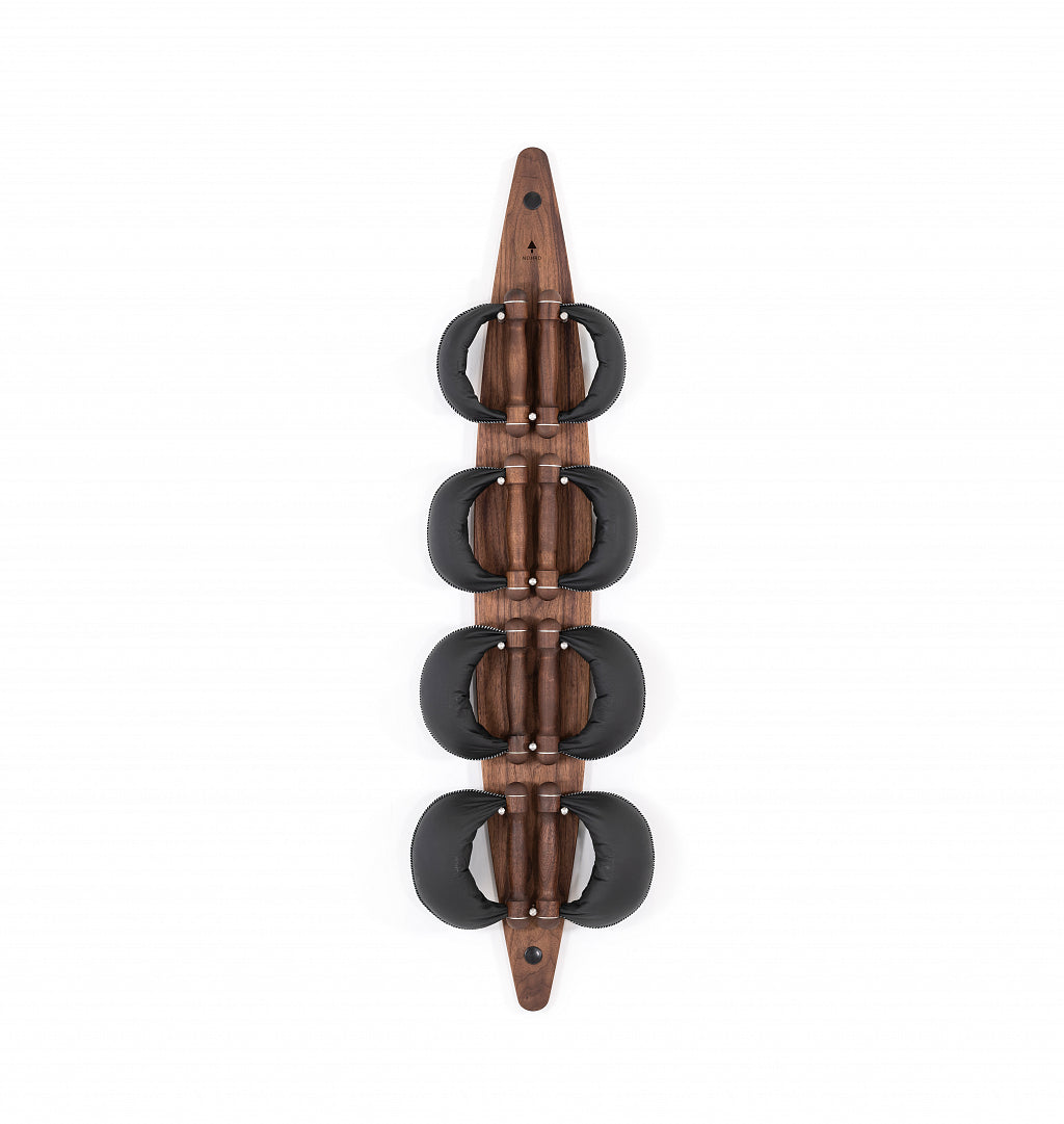 Nohrd Swing Bell Board Weight Set - Walnut (Black)