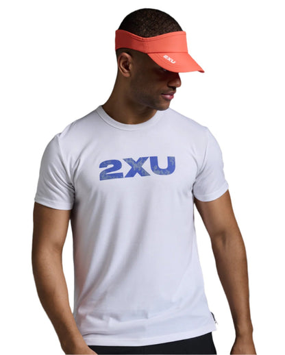 2XU Run Visor - Orange