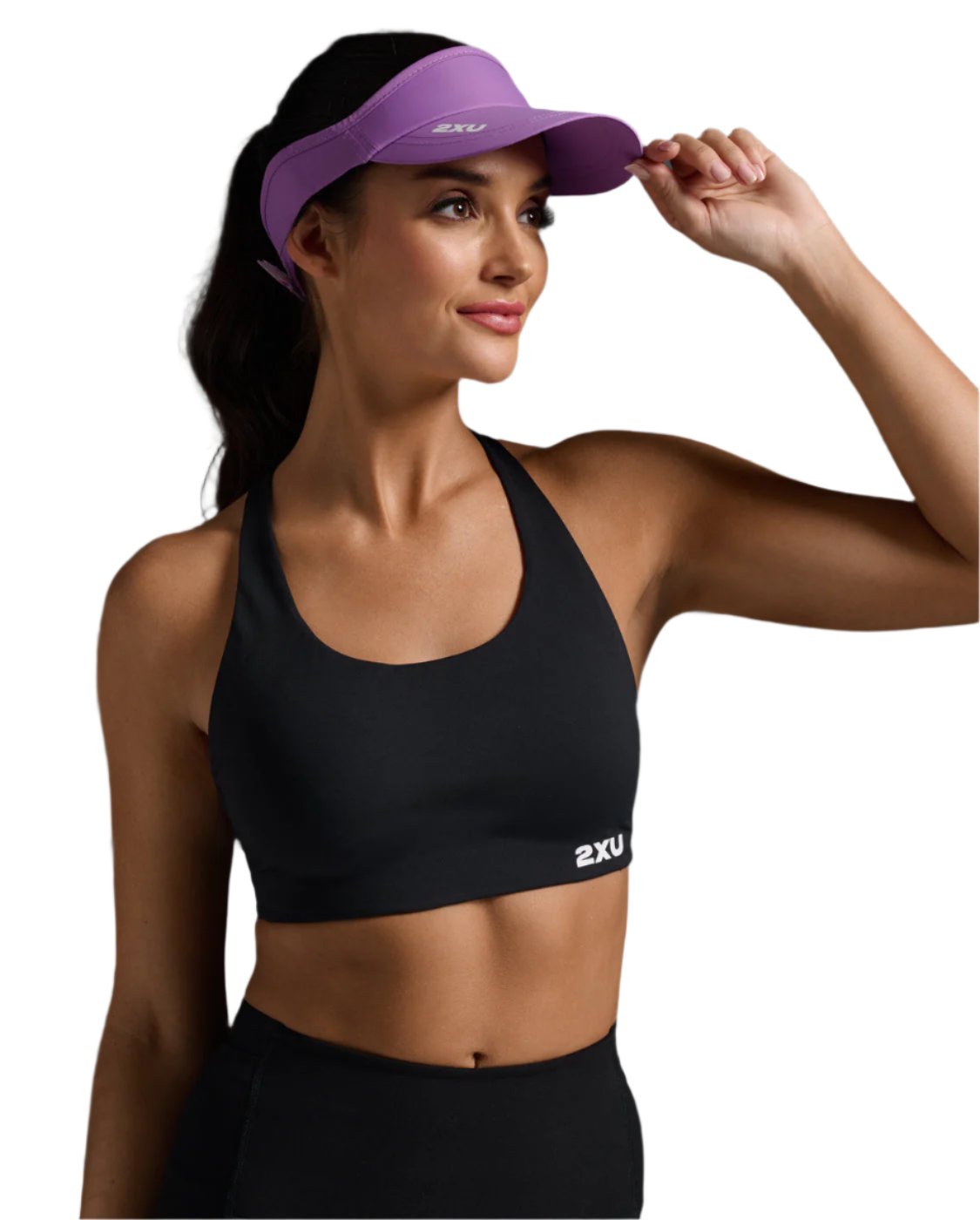 2XU Run Visor - Purple