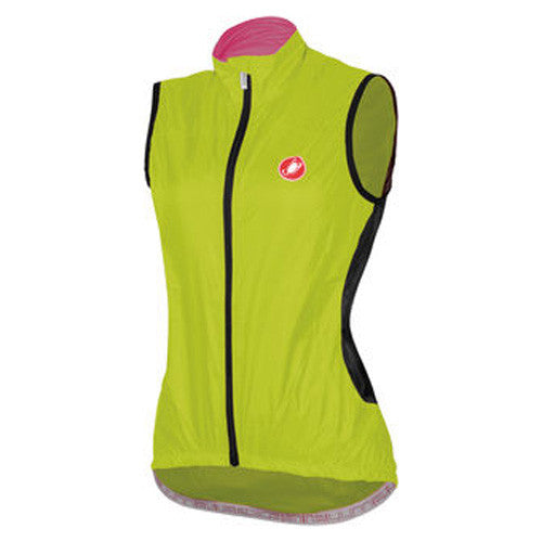 Castelli Velo Vest Womens - Lime