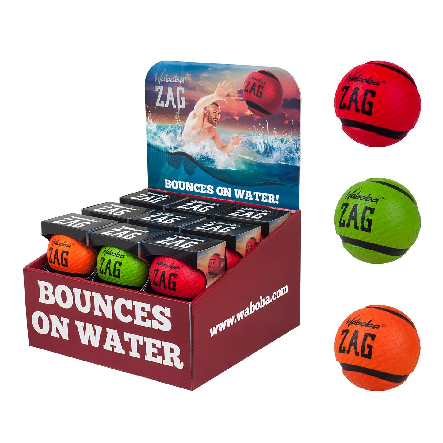 Waboba ZAG Water Bouncing Ball