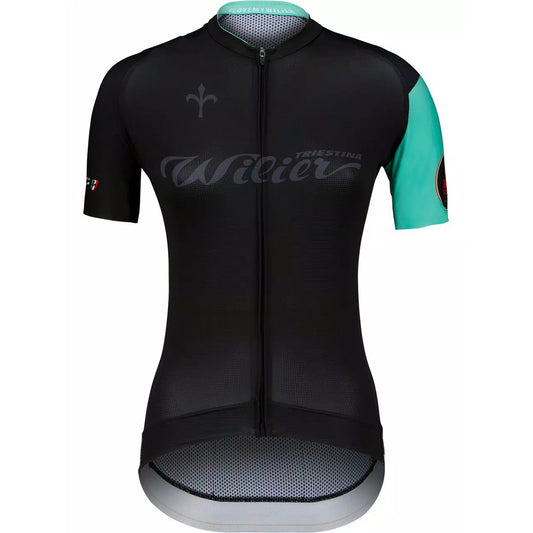 Wilier Clothing Jersey Cycling Club Donna - Black