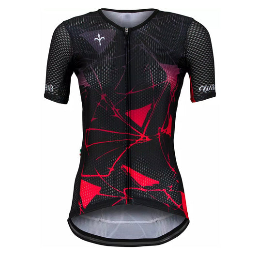 Wilier Clothing Jersey Lanzarote Donna - Black/Red
