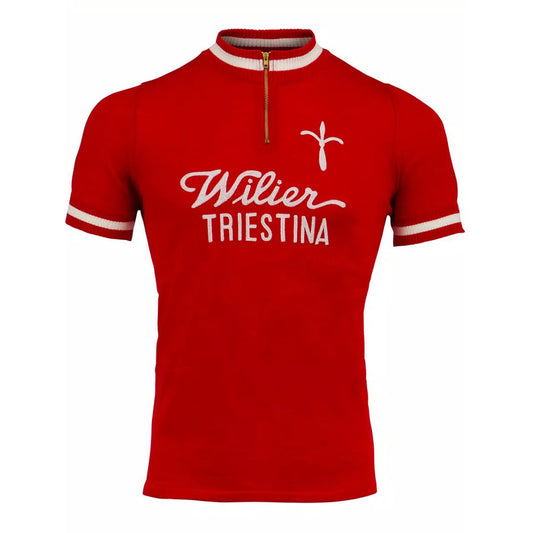 Wilier Clothing Jersey Vintage 1975 Wool - Red