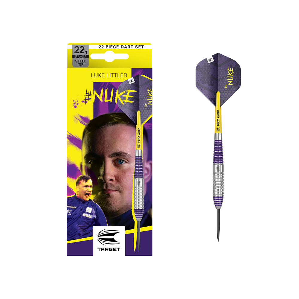 Target Luke Littler Brass Darts - Steel Tip