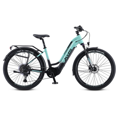 XDS Advance 600 Stepthrough E-Bike - Black / Green