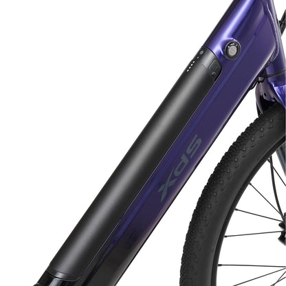 XDS E-Street Stepthrough E-Bike - Purple