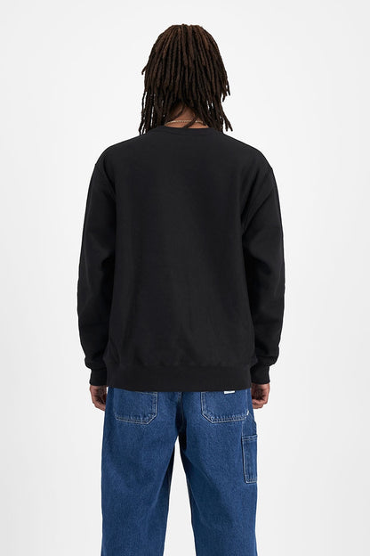 Champion Reverse Weave Crew Sweatshirt - Black