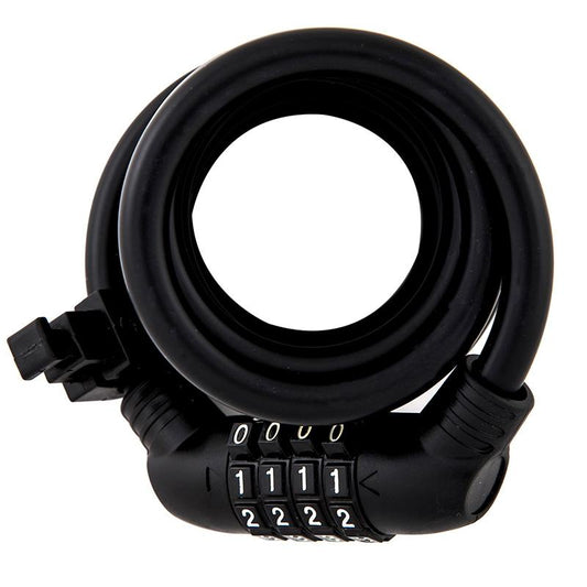 ULAC Zen Bicycle Combination Cable Lock - Black